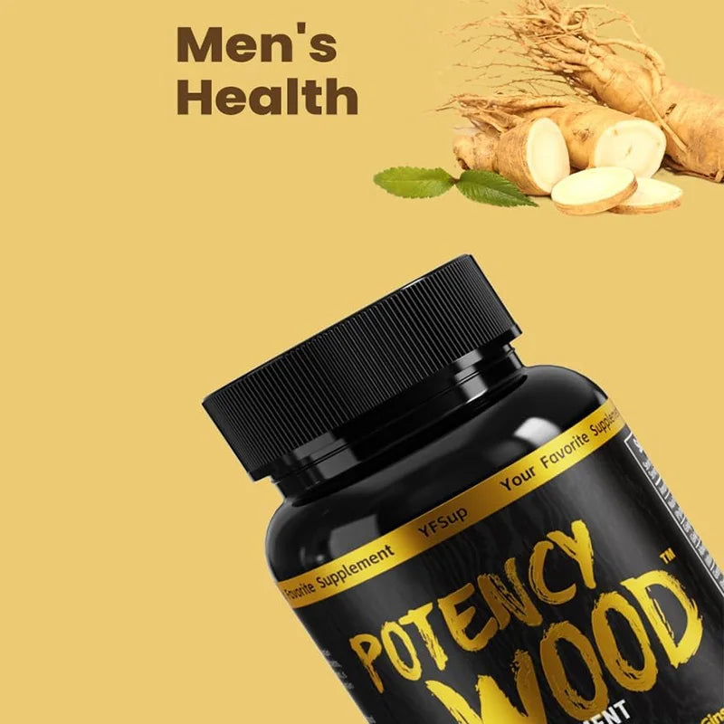 Potency Ashwagandha Ginkgo Tribulus, Herbal Supplement 60 Tablets, Immune Antioxidant Gut Health