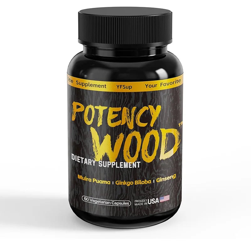 Potency Ashwagandha Ginkgo Tribulus, Herbal Supplement 60 Tablets, Immune Antioxidant Gut Health