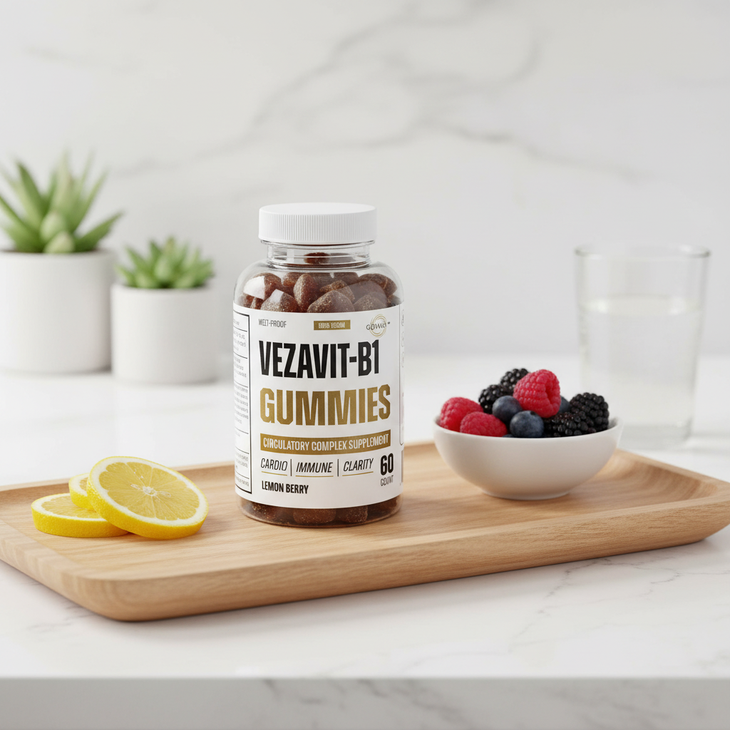 VEZAVIT-B1 GUMMIES - A CIRCULATORY COMPLEX ANAGES BLOOD PRESSURE
