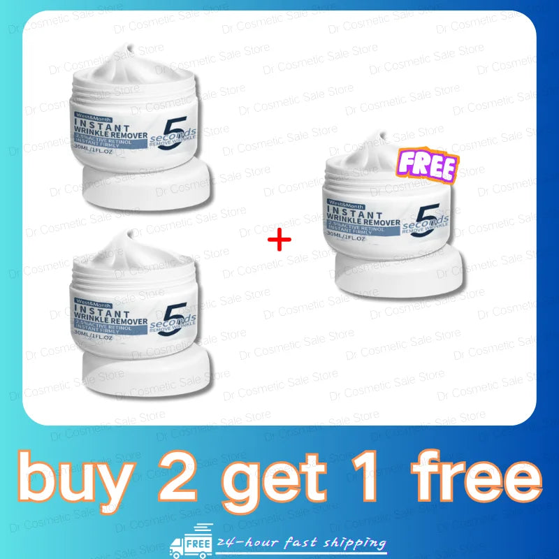 Instant Anti-wrinkle Face Cream Anti Aging Firming Lifting Fade Fine Lines Whitening Moisturizing Brighten Tighten Replenishes