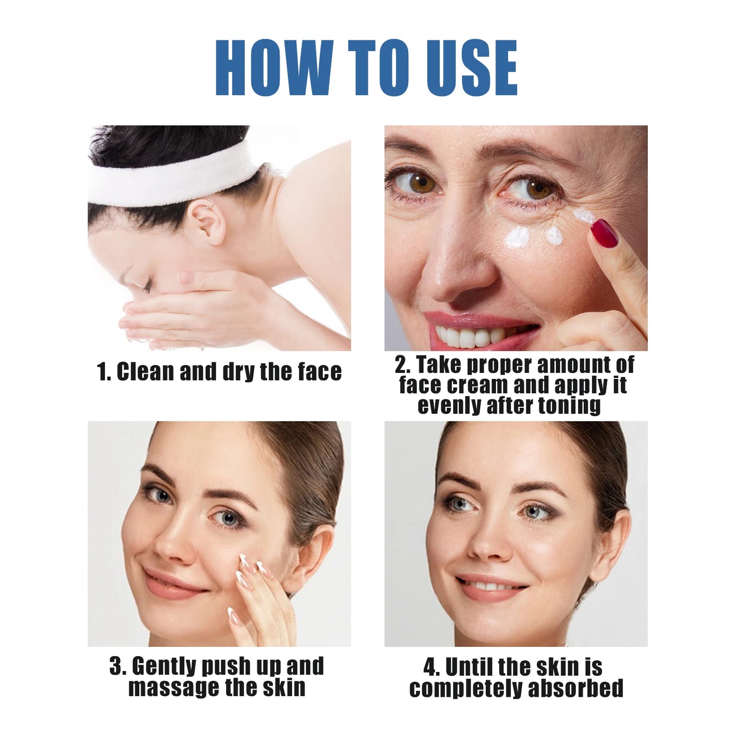 Instant Anti-wrinkle Face Cream Anti Aging Firming Lifting Fade Fine Lines Whitening Moisturizing Brighten Tighten Replenishes