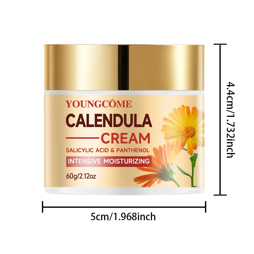 Calendula face and neck moisturizing face cream,Anti Aging Shrink Pore Whitening Cream Wrinkles Firming Skin Care Improves skin