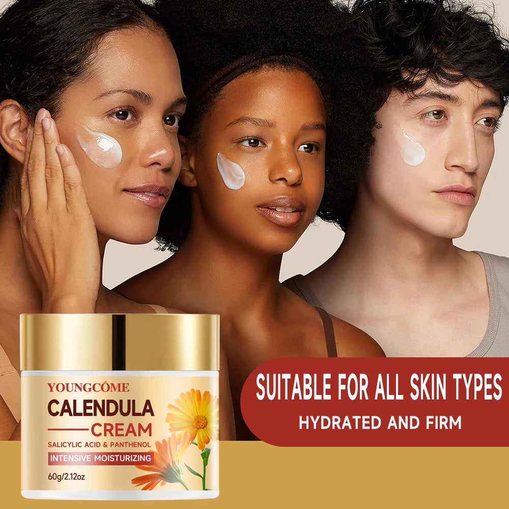 Calendula face and neck moisturizing face cream,Anti Aging Shrink Pore Whitening Cream Wrinkles Firming Skin Care Improves skin